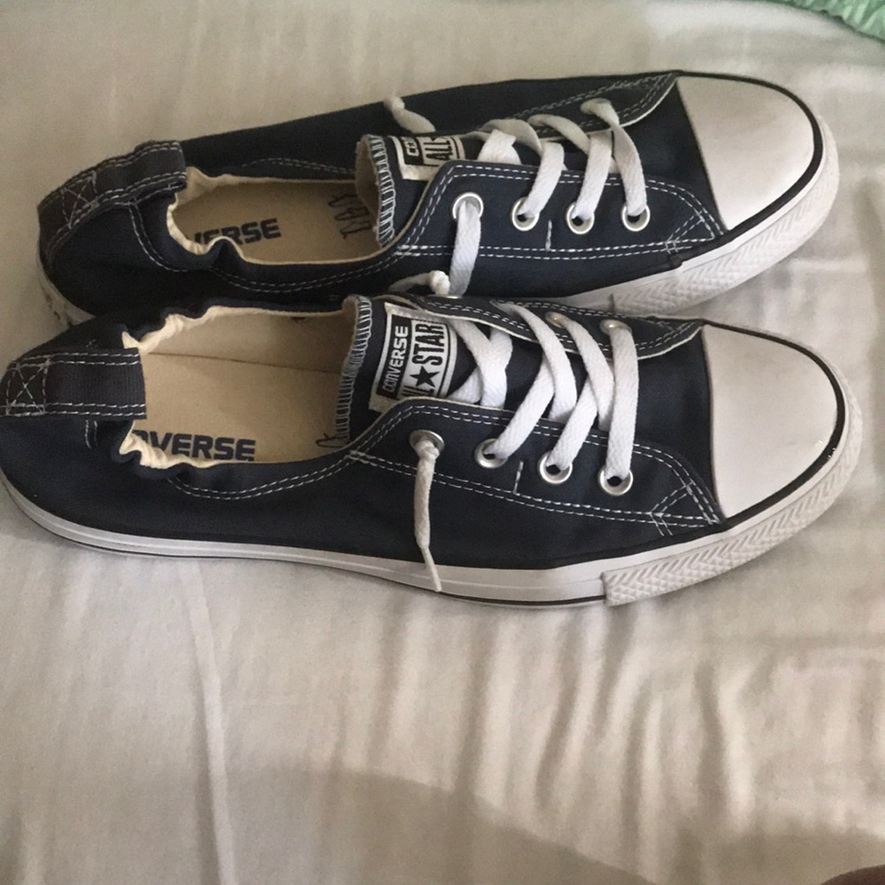 Navy colored all star shoreline slip